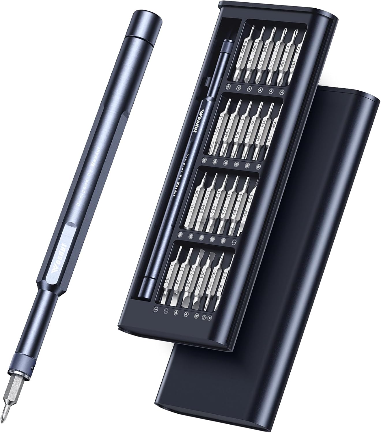 49-in-1 Small Screwdriver Set, Magnetic Repair Tool Kit for Watch, Laptop, Camera, Men Gift