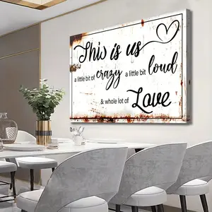 Large Wooden Frame Canvas Wall Art Country Style New Home Gift Home Decoration Wrapped Canvas Ready to Hang 2D Flat Hanging Print Artistic Gift Choice UV Resistant Ink Premium Canvas