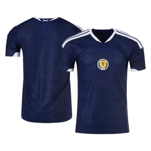2026 Scotland National Soccer Team Style Jersey Home Shirt, Patriotic Football Jersey, All Over Print Unisex Soccer Jersey, Sports Fan Apparel Top