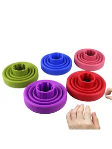 Salon Tool Universal Silicone Hair Diffuser Hood, Adjustable Temperature High Heat Resistant Blow Dryer Attachment, Hair Dryer Styler