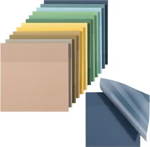 Mr. Pen- Transparent Sticky Notes, 3" X 3", 12 Pads, 600 Sheets, See through Self-Adhesive Notes for Bible Journaling and Studying, Water-Resistant, Easy to Peel, Clean Removal