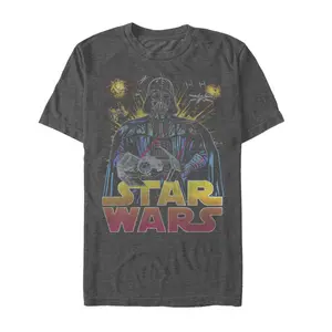 Men's Star Wars Darth Vader Battle T-Shirt Men's Star Wars Darth Vader Battle T-Shirt
