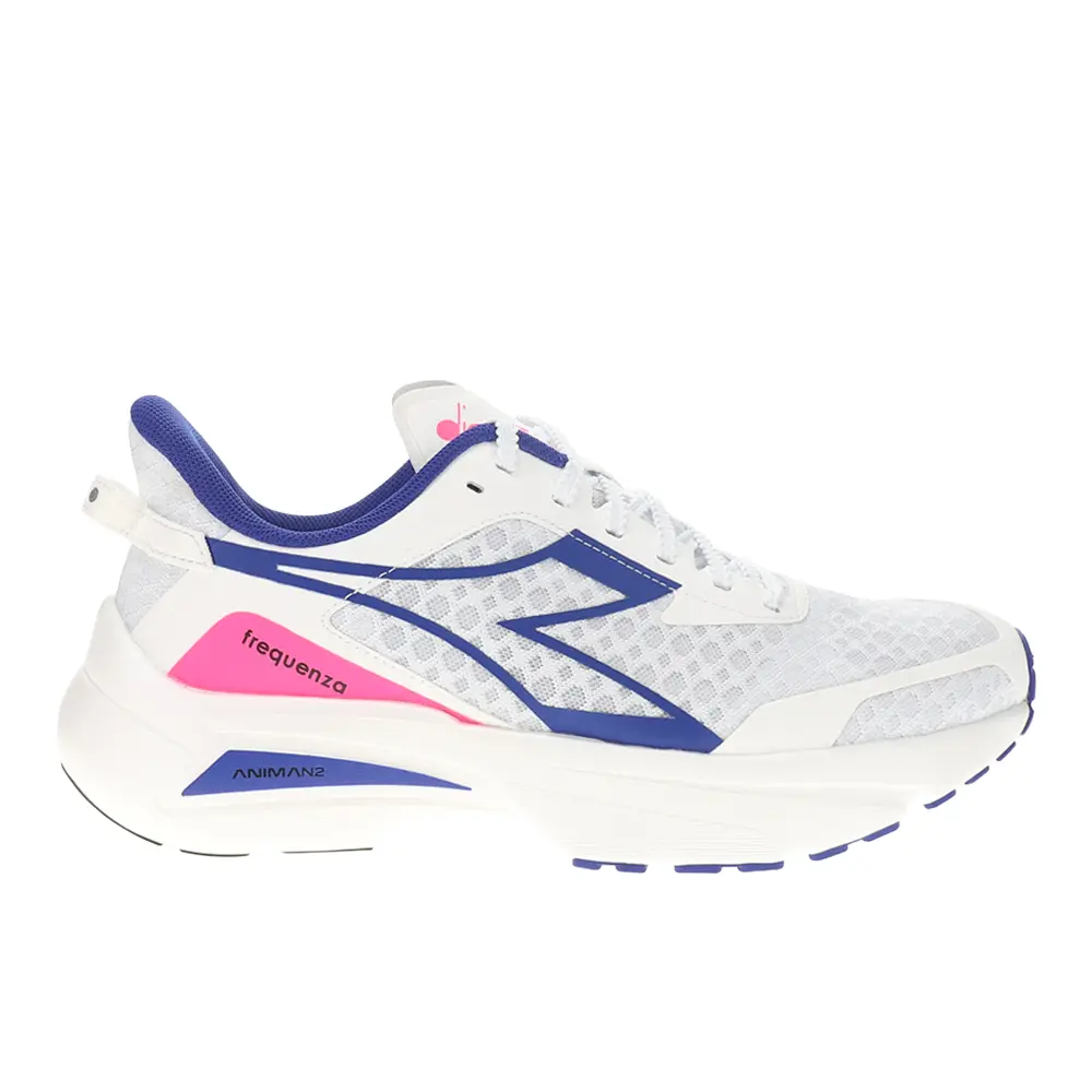diadora Mens Frequenza Running Sneakers Shoes - White