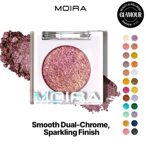 MOIRA Chroma Light Shadow - Metallic Foiled Effect Glitter Eye Shadow for All Generations Cruelty-Free Vegan Formula  Radiant Smooth  Makeup Eyeshadow Cosmetic