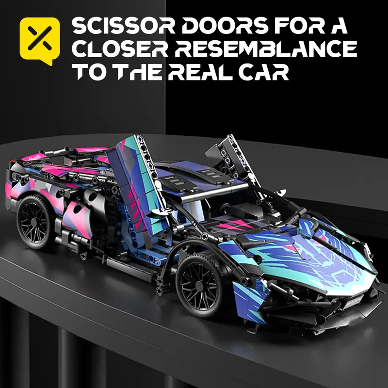 Luxury Off-Road Vehicle Building Blocks Set 3224pcs, STEM