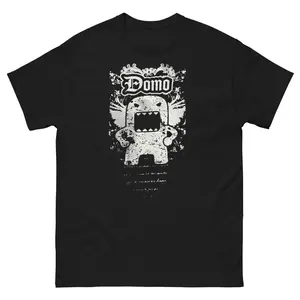 Mens domo t shirt grunge scene emo hot topic Cyber y2k skull Affliction Style Menswear Underwear