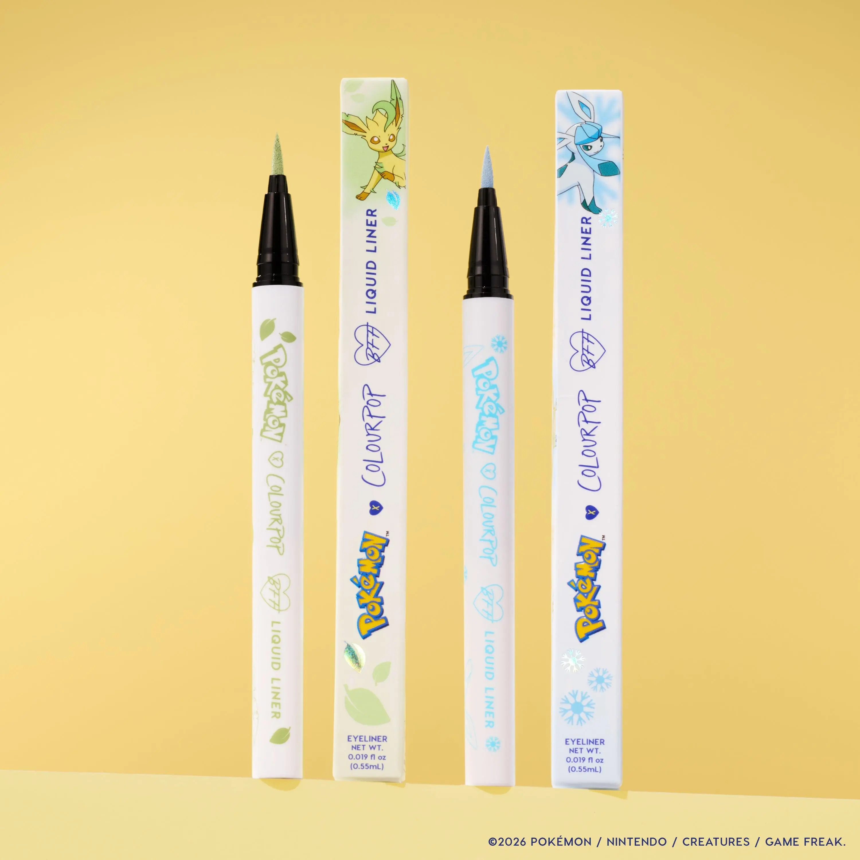 Pokémon x ColourPop Glacial Forest BFF Liquid Liner Duo