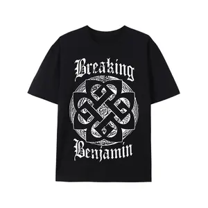 Breaking Benjamin Shirt, Breaking Benjamin Fall Tour 2022 Shirt, 341011 funny Men’s Short Sleeve Graphic T-shirt Collection black PR
