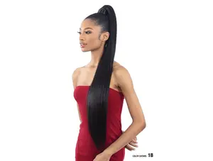 Wrap-Around Ponytail - Organique Pony Pro - Yaky Straight 36"