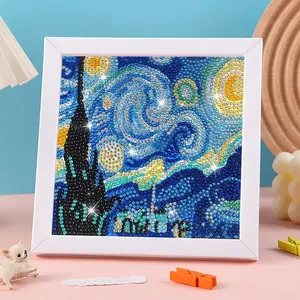 DIY Landscape Diamond Painting Kit, Diamond Art Toy Bead Embroidery Design, Home Decor Hanging Canvas, Craft Gift for Beginners and Teens, DIY Kits, Diamond Pattern Design