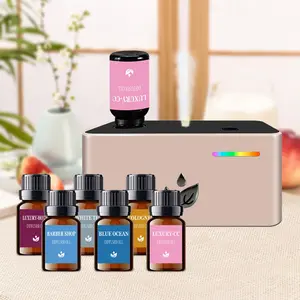Smart Aromatherapy Waterless Diffuser, Essential Oil Mist Maker, Mini Air Freshener, 3 Spray Modes, Bedroom Cycle Start, for Bedroom Car Office, Home Diffuser, Fragrance Machine