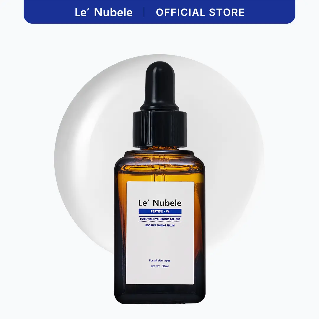 [Le Nubele] HYALURONIC EGF - FGF BOOSTER SERUM | Barrier Repair, Post Blemish Marks, Firming & Plumping | EGF + FGF + Peptide Complex + Niacinamide + TXA Tranexamic Acid + Hyaluronic Acid | 1.01fl. oz.