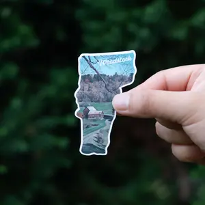 Woodstock, VT Sticker