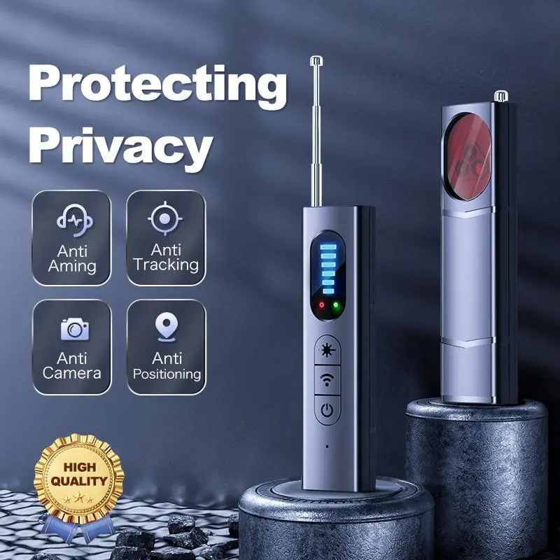Hidden Camera Detectors, Camera Detector, Bug and Hidden Camera Detector, Anti Spy RF Signal Scanner, Wireless Rechargeable for HomeOfficeTravelHotel, 6 Levels Sensitivity 4 Modes, 34H Work Security Adjustable. Gps Magnetic