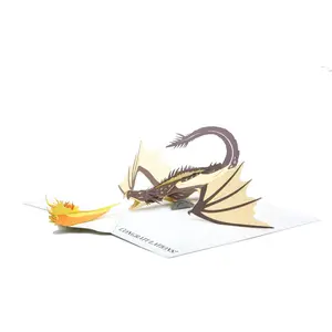 Harry Potter: Hungarian Horntail Signature Pop-Up Card