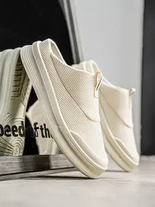 Men's Sporty Slide, Casual Breathable Comfortable Slip on Sneakers, Fashionable Slide for Summer, Male All-match Round Toe Shoes for Daily Wear, Boy, Footwear