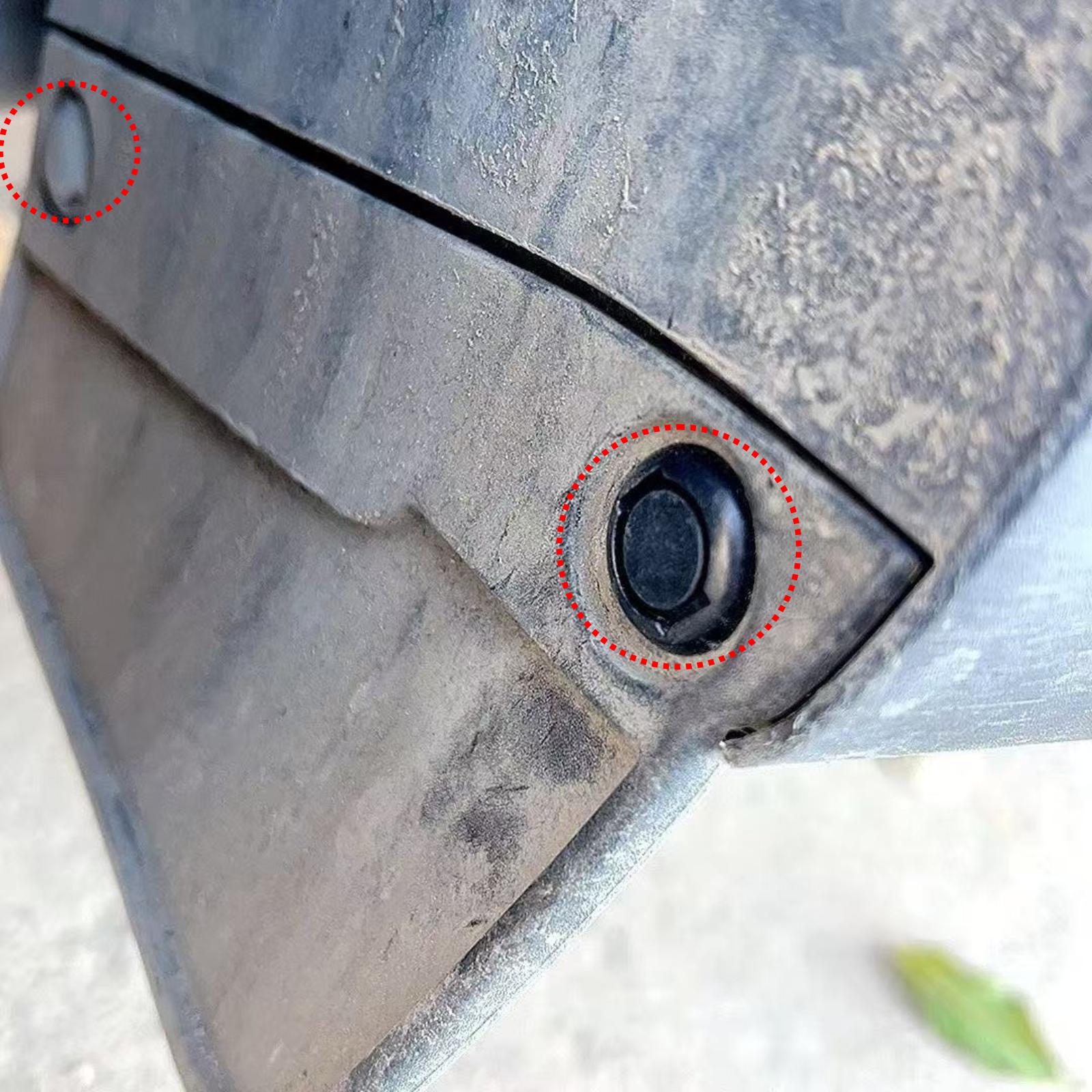 200PCS Car Clips for Hole Plastic Rivets RetainerFender Push Pin Fastener Bumper-a total of 6sizes Automotive Accessories Truck Detailing Custom Decor Carbon clavicular car clip