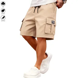 Grand Opening Special – Friendship Price for Friends – Men’s Cargo Shorts – Fabric treated with special processes offers slight stretch; a summer essential; 4 pockets; stylish men’s wear; men’s bottoms; solid basic style; foolproof styling.