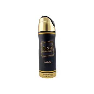 Lattafa Perfumes Khamrah Body Spray - 6.6 Oz (195ml) - Bergamot, Dates Accord, Cinnamon, Nutmeg Fragrance