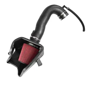 VEVOR Cold Air Intake, 3.9 Inch Cold Air Intake System+ Heat Shield Compatible with 2019-2025 Chevy Silverado/GMC Sierra, 2021-2025 Cadillac Escalade 6.2L, High Flow Filter Kit Improved Horsepower