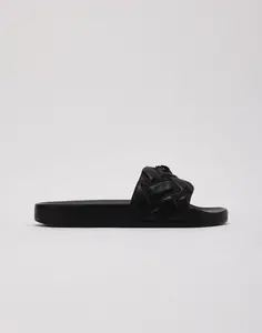 Kurt Geiger Meena Eagle Quilted Slides