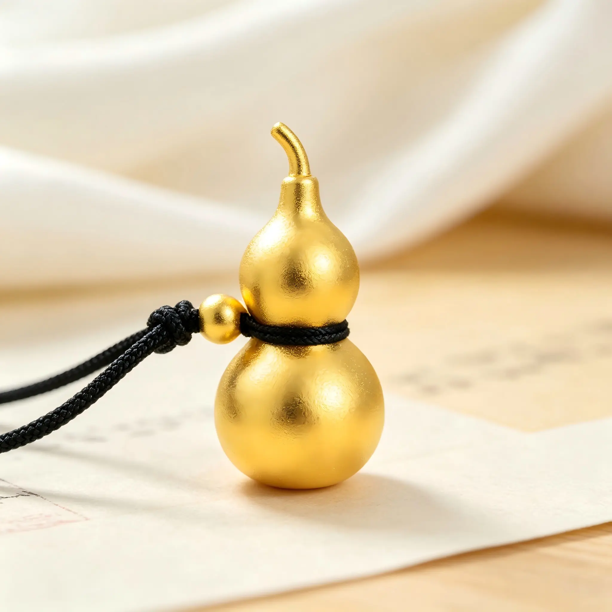 Metal gourd tea set ornament, can be used with a tea set or for collection, makes a great gift
