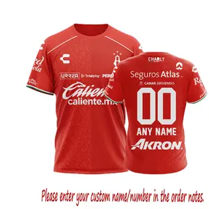 LIGA MX Atlas F.C Shirt 3D Personalized 2025-26 Third Design