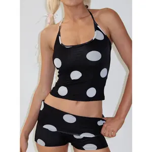 Ezekiel Micro Shorts Black Polka