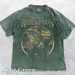 Comfort Colors® 1717 Vintage Red Dead Redemption T-Shirt, Arthur Morgan T-Shirt, Cowboy Vintage T-Shirt Gift For Woman and Man Unisex