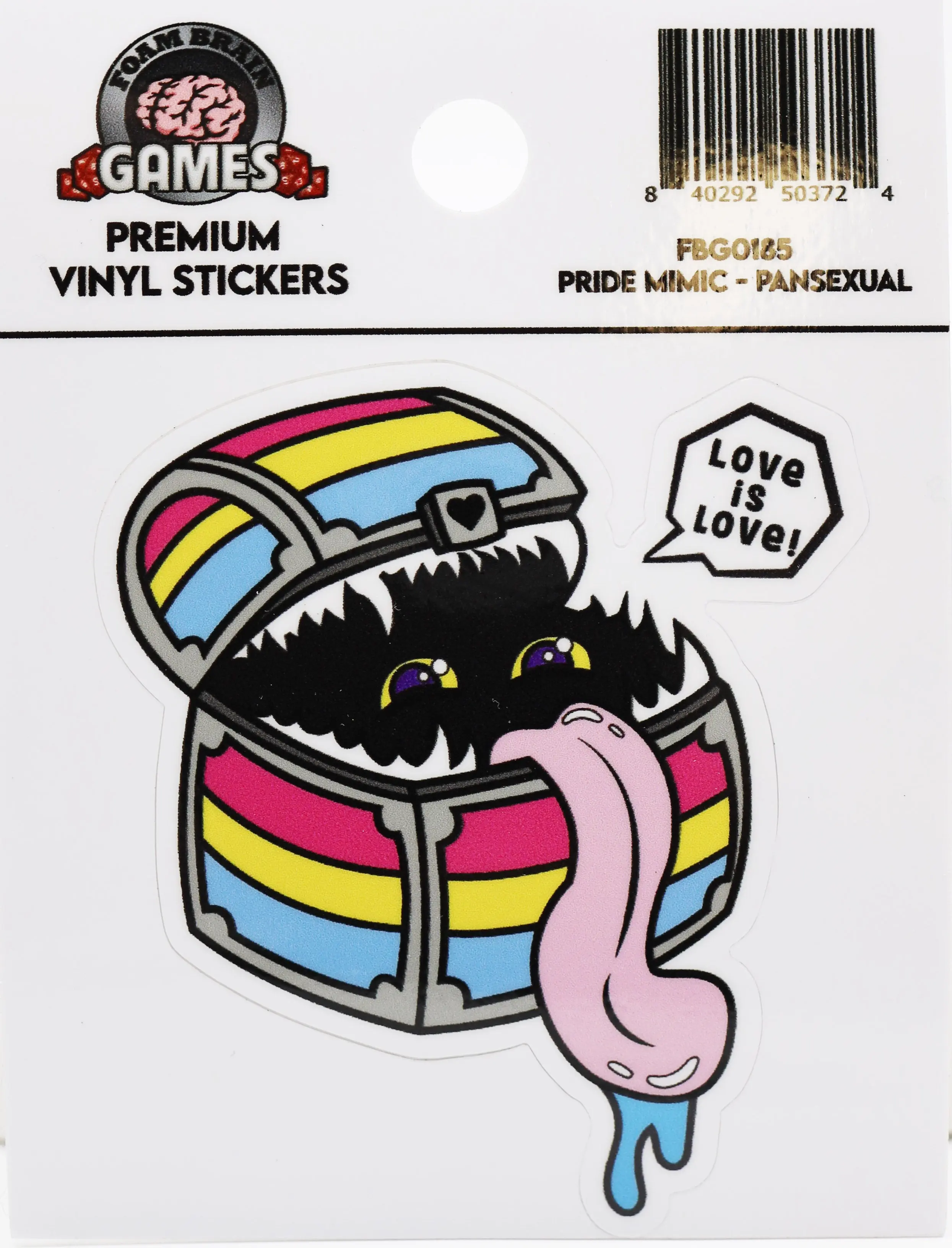Pride Mimic Sticker: Pansexual