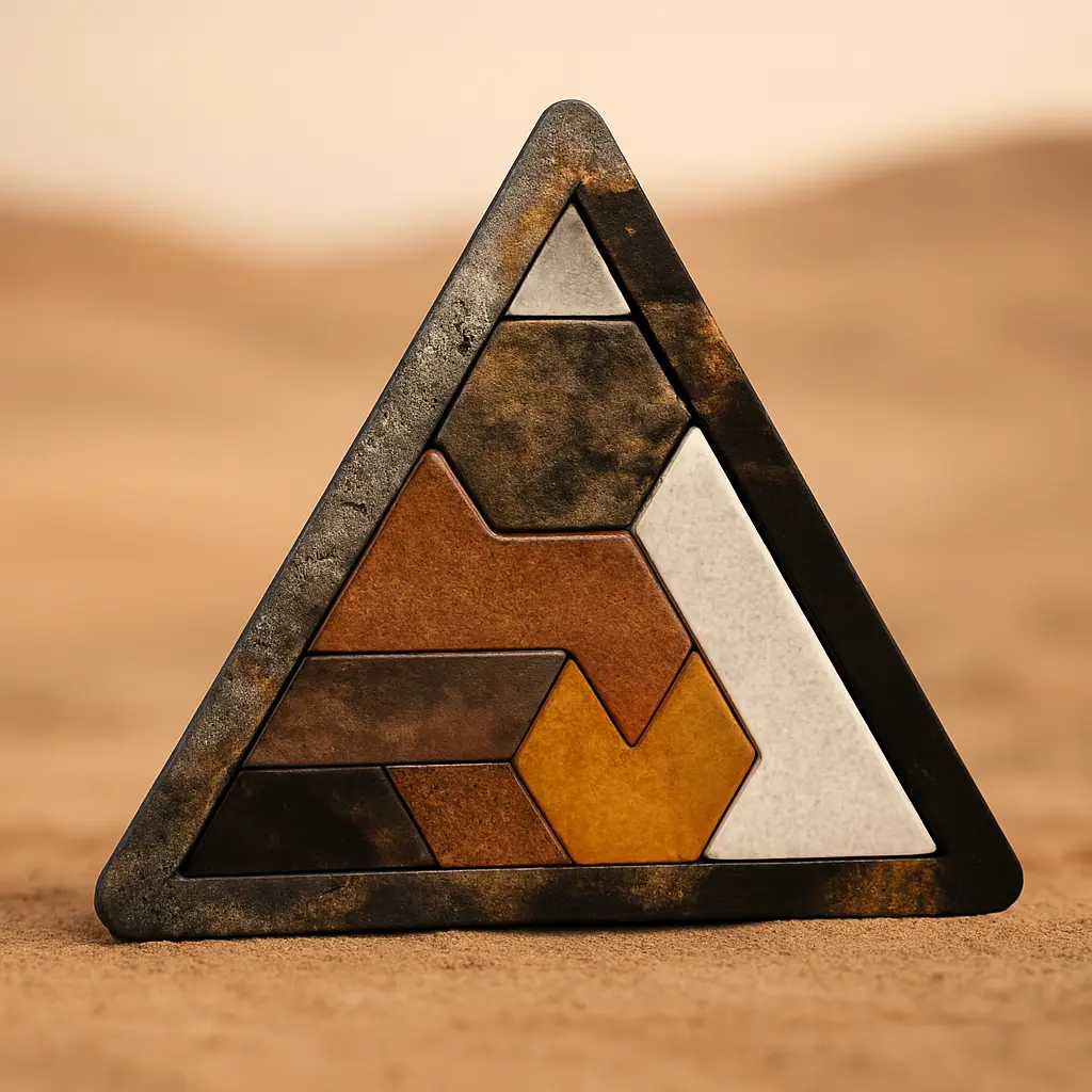 Echoes of the Dunes-Triangle Puzzle