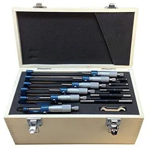 iGaging Digit Counter Outside Micrometer Set, 0-3"