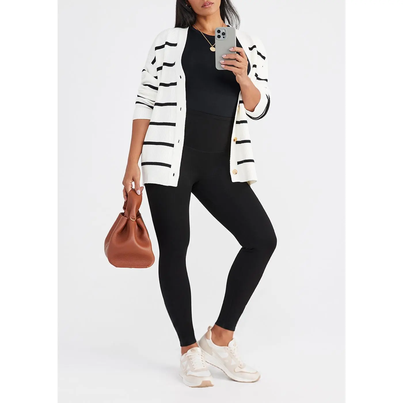 Ponte Shaping Legging - Black