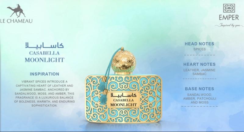 Casabella Moonlight Le Chameau Eau de Parfum 3.4oz Made in UAE
