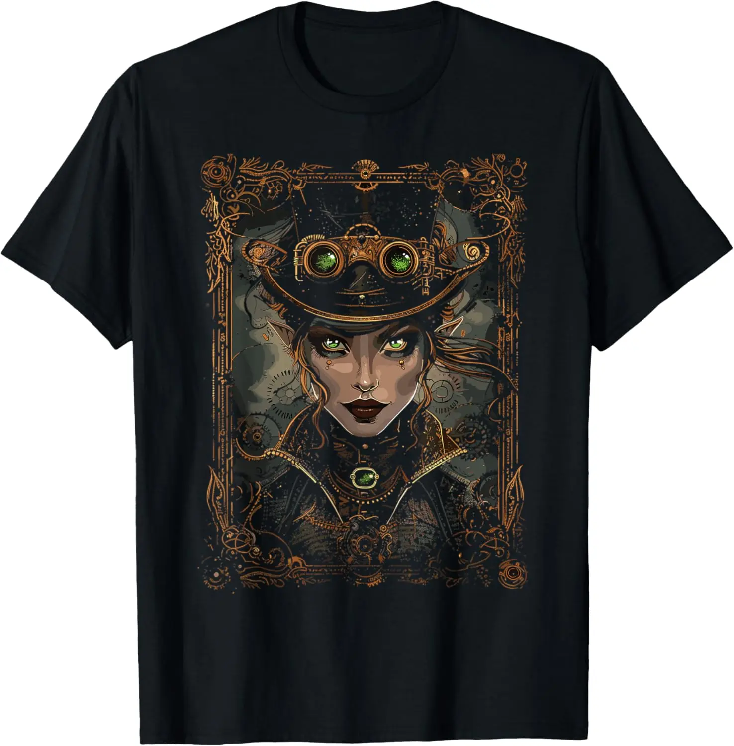 Mechanical Women Steampunk T-Shirt 8