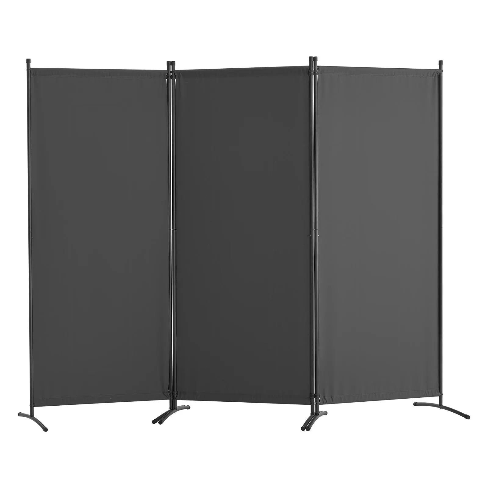 【SummerFinds】VEVOR Room Divider, 3 Panel Room Dividers and Folding Privacy Screens, Fabric Partition Room Dividers for Office, Bedroom, Dining Room, Study, Freestanding, Gray