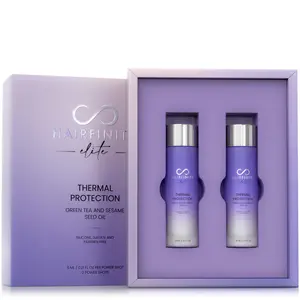 THERMAL PROTECTION Power Shot Duo with Green Tea & Sesame | Heat Defense for Stronger Hair  | Add to Your Shampoo and Conditioner for Custom Haircare