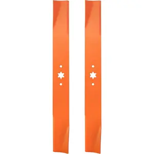 561556B Lawn Mower  Replaces for 42" Cut for MTD, Cub Ca det, Troy-Bilt OEM 742-04312, 742-04308, 942-04312, 942-04308, 119-8456,  Length 21-3/16" Width 2-1/4", 2 Pack