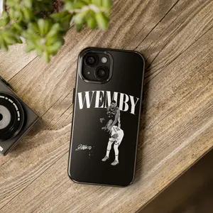 Wemby Shoves Bru Phone Case, Basketball Phone Case Featuring