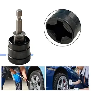 Jack Wrench – Home & Automotive Repair Tool for Easy Tire Changing, Simple Mechanical Jack with Adjustable Crosshead Wrench, Durable Black Design, Automotive Tool, Sturdy Structure, Jack Force-Saving Socket, Heavy Duty Tool