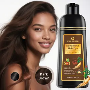 Coffee Brown Permanent | Hibiscus + ANGELICA Extract | 30-Min Color | 5-in-1 Cleanse & Nourish | Gray Coverage