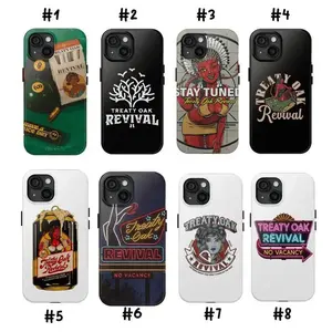 Stay Tuned Album Oak Revival Themed Phone Case Protection, Shockproof, Anti-Drop, Anti-Fingerprint For IPhone 17-11, Pro Max, Pro Plus, and Samsung S26-23