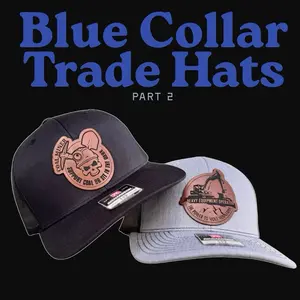 Blue Collar Trade specific Hats Part 2 - adjustable mesh back snap back trucker hat - trade specific