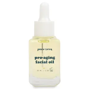 PURE YEVA Facial Oil for Menopausal Skin | Skincare for Menopause & Mature Skin Over 40 | Barrier Repair for Dry, Thinning Skin | Fragrance-Free 30mL