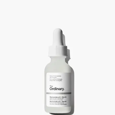 The Ordinary Niacinamide 10% + Zinc 1%, Smoothing Serum for Blemish-Prone Skin