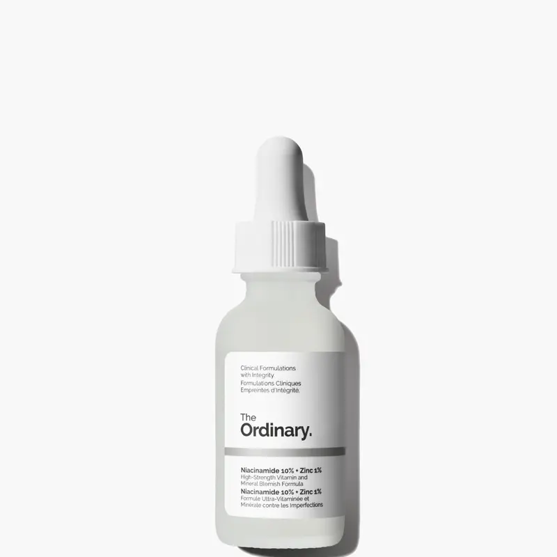 The Ordinary Niacinamide 10% + Zinc 1%, Smoothing Serum for Blemish-Prone Skin