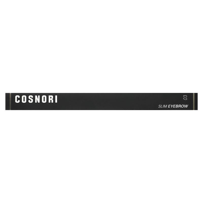 Cosnori Slim Eyebrow Pencil, 03 Dark Choco, 0.005 oz (0.13 g)