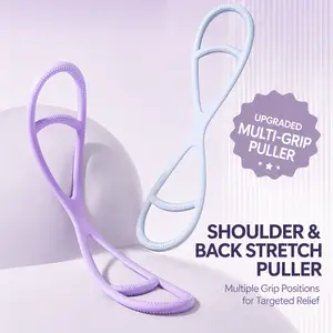 8-Shaped Yoga Pilates Resistance Band, Upgraded Elastic Fitness Equipment for Posture Correction, Portable Full Body Workout for Arms, Shoulders & Back Stretching