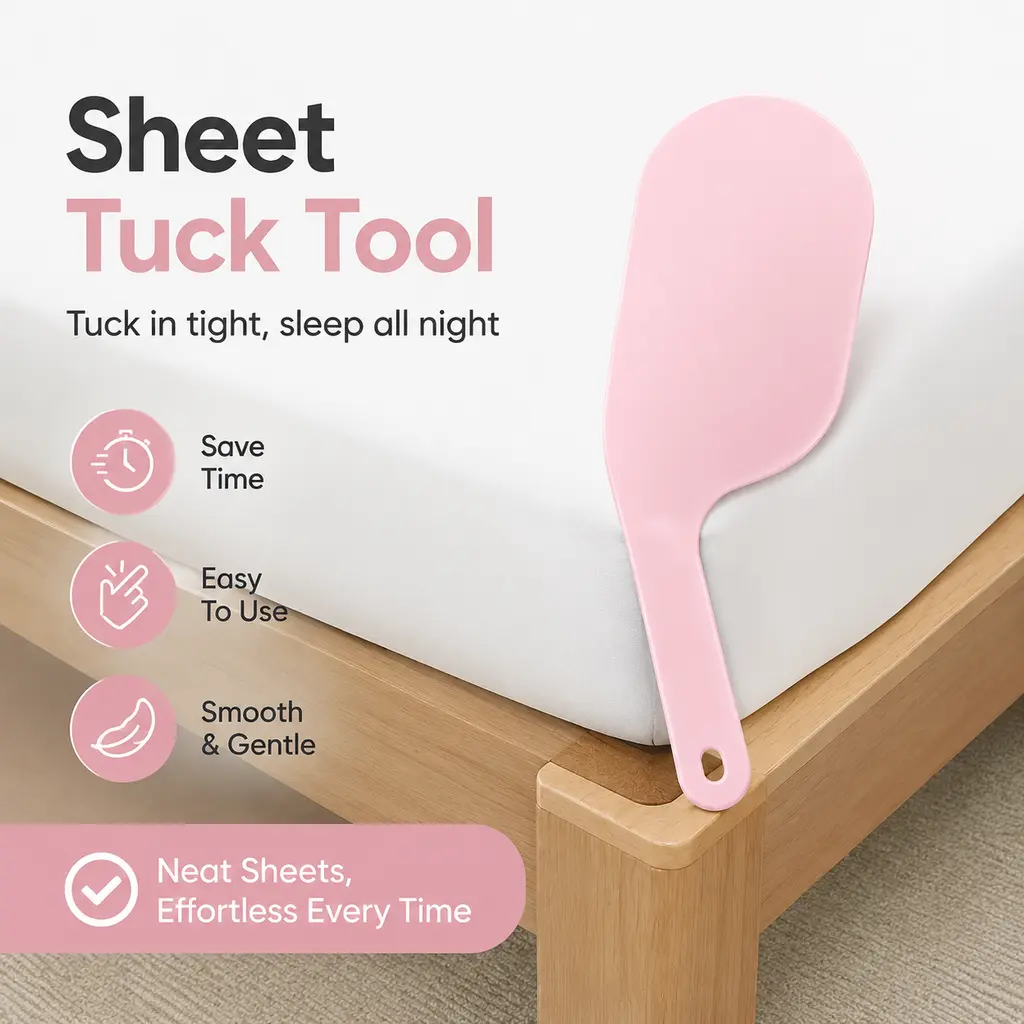 Plastic Bed Sheet Tucking Tool, Household Bedding Helper For Tucking Sheets Under Mattress