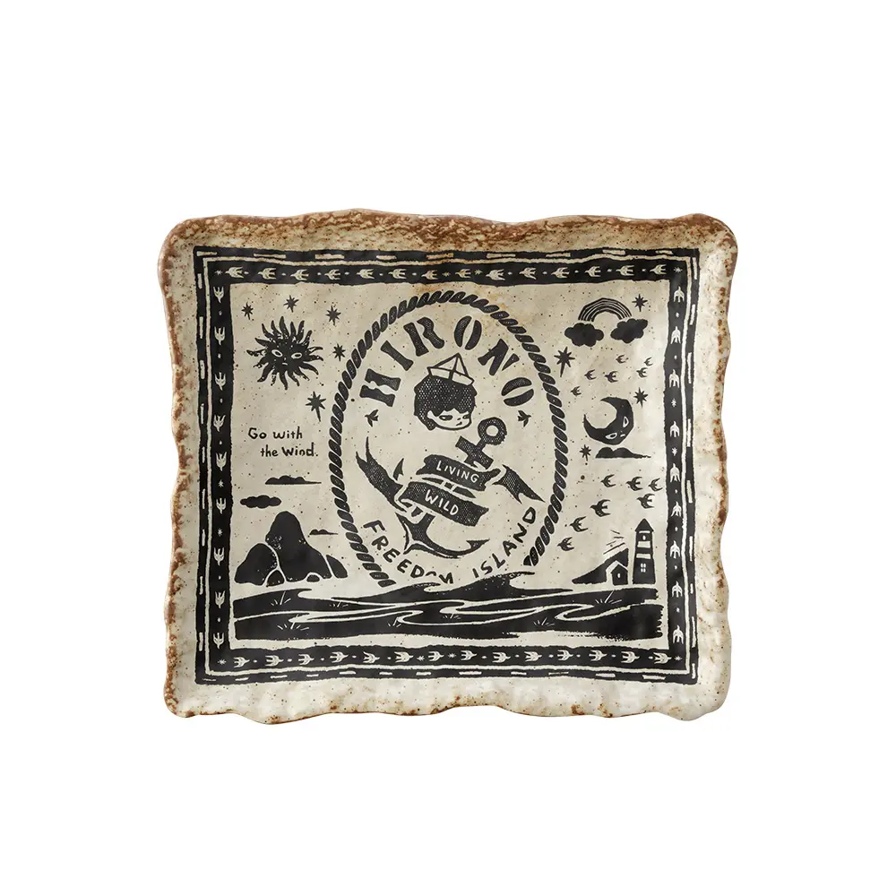 Lifestyle Picks】Hirono Living Wild – Freedom Island Square Plate